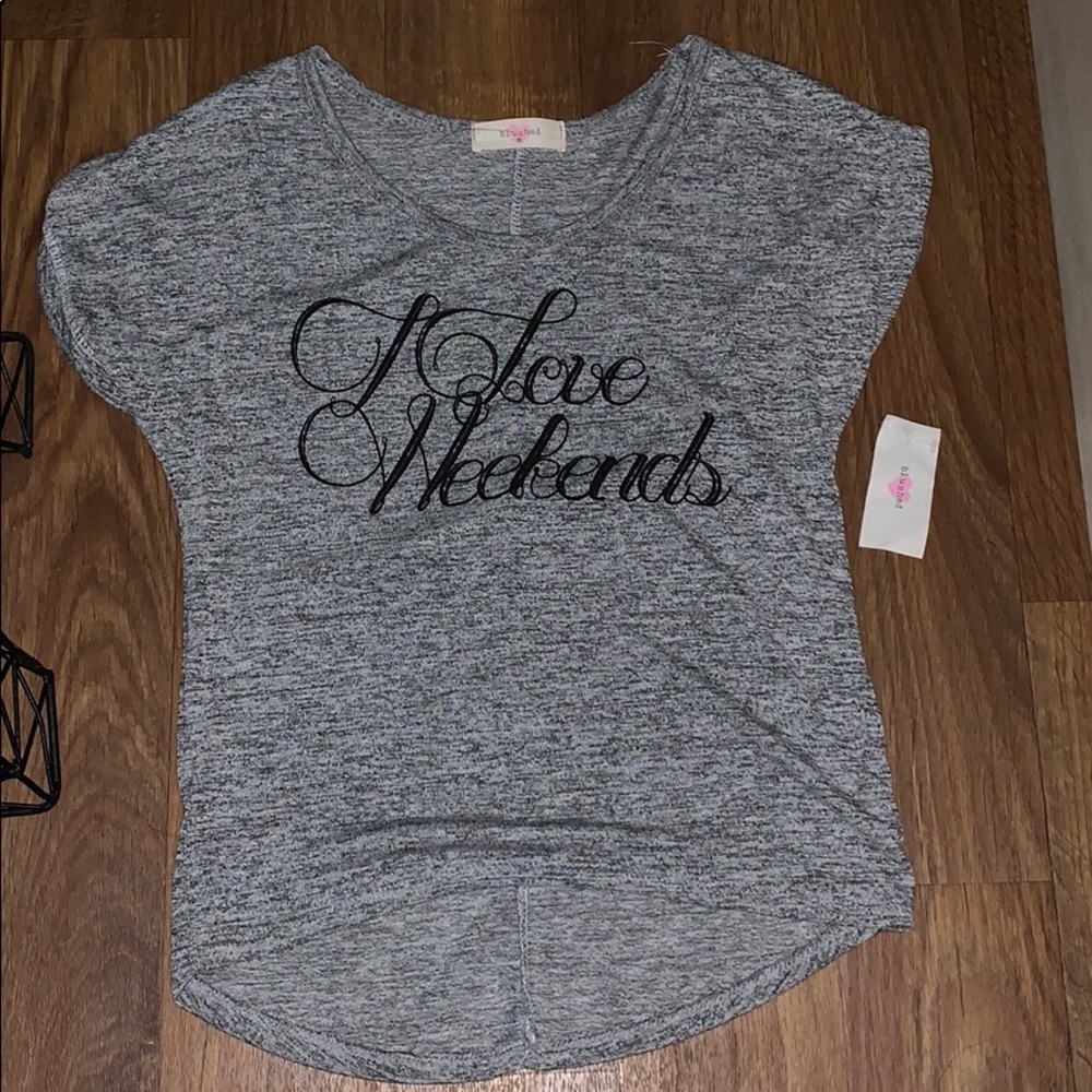 “I Love weekends” shirt